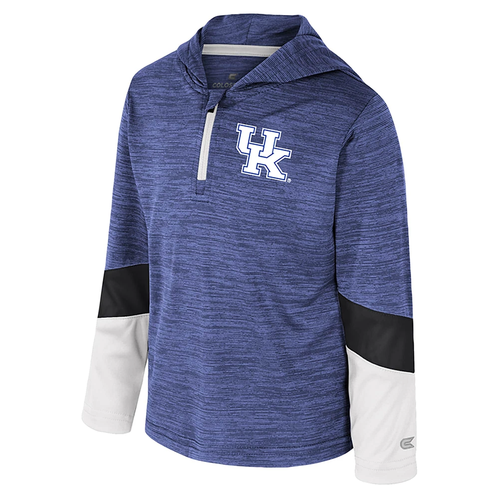 Toddler Colosseum Royal Kentucky Wildcats Rylos Quarter-Zip Windshirt