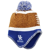 Toddler Fanatics   Brown Kentucky Wildcats Football Head Knit Hat with Pom