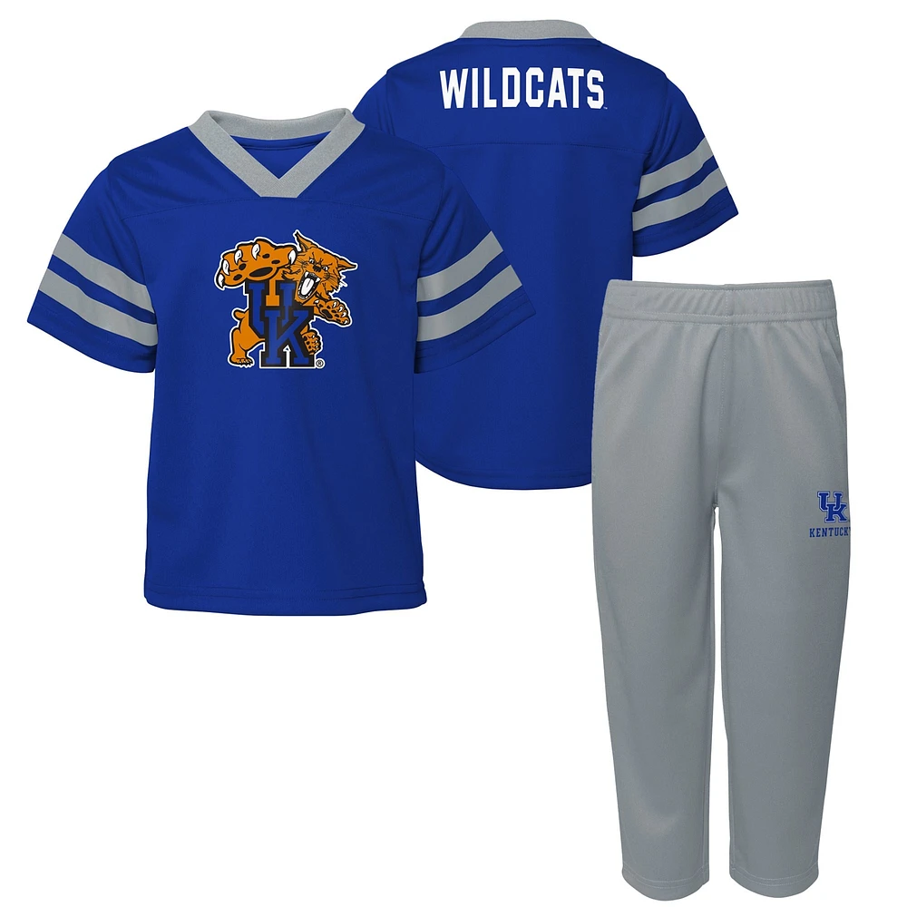 Ensemble deux pièces maillot et pantalon Red Zone Royal Kentucky Wildcats pour tout-petit