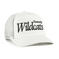 Unisex '47  Cream Kentucky Wildcats Foundation Script Adjustable Trucker Hat