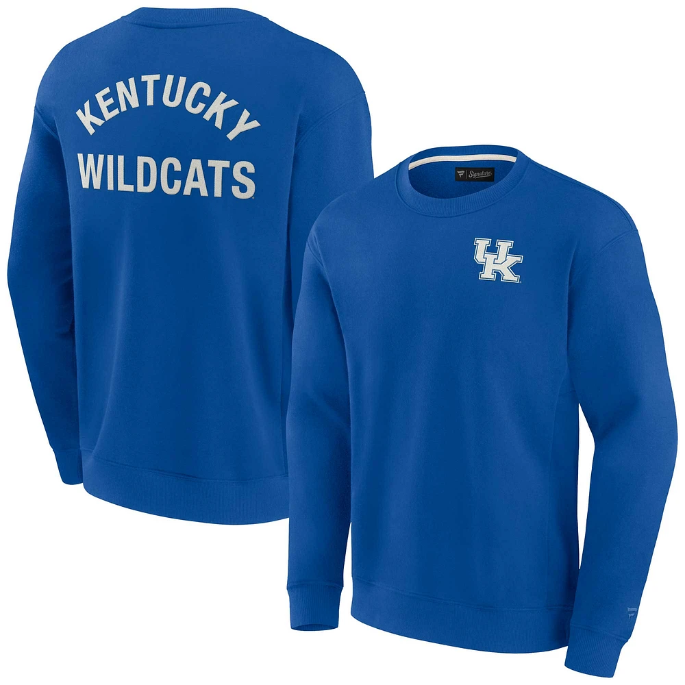 Sweat-shirt unisexe Fanatics Royal Kentucky Wildcats super doux