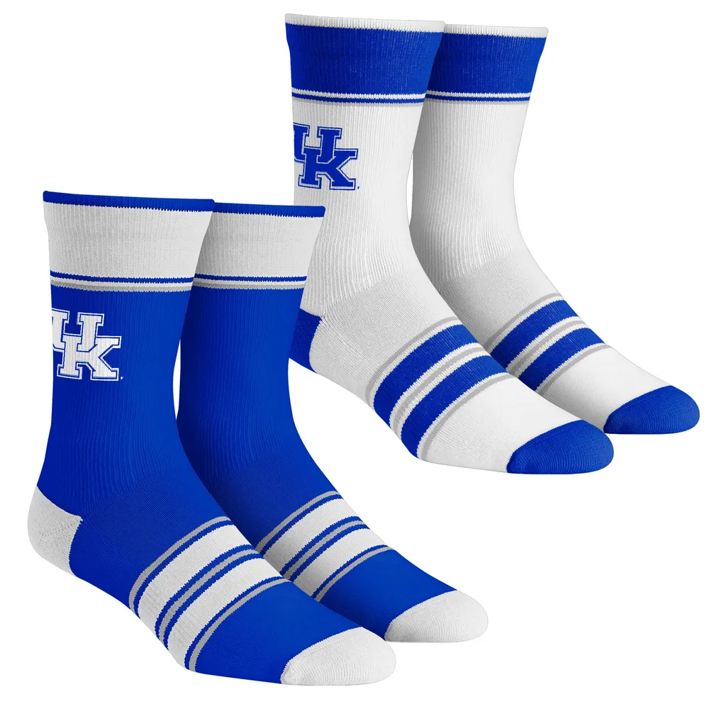 Lids Kentucky Wildcats Rock Em Socks Unisex Multi-Stripe 2-Pack