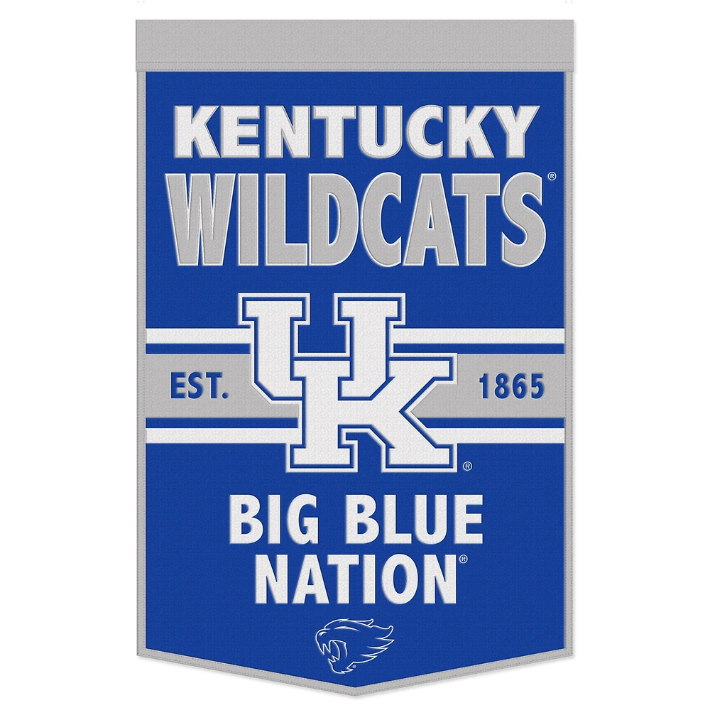 WinCraft Kentucky Wildcats Bannière à slogan 24" x 38"