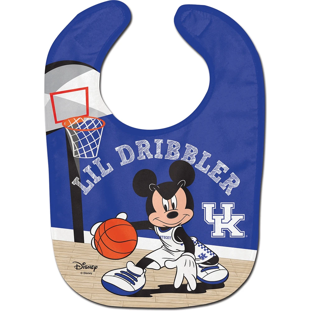 WinCraft Kentucky Wildcats Disney Mickey All Pro Bavoir pour bébé