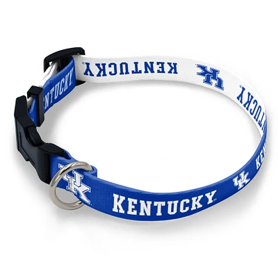 WinCraft Kentucky Wildcats Collier réglable pour animal de compagnie taille moyenne