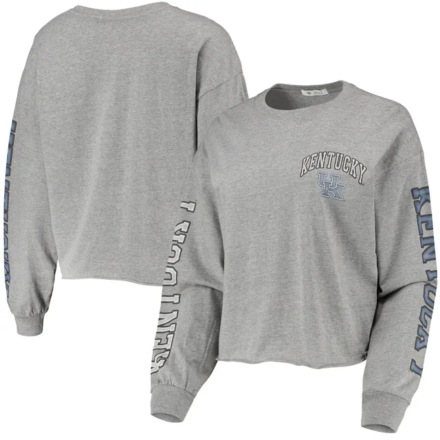 Men's Nike Heathered Gray Kentucky Wildcats Basketball Icon Legend  Performance Long Sleeve T-Shirt