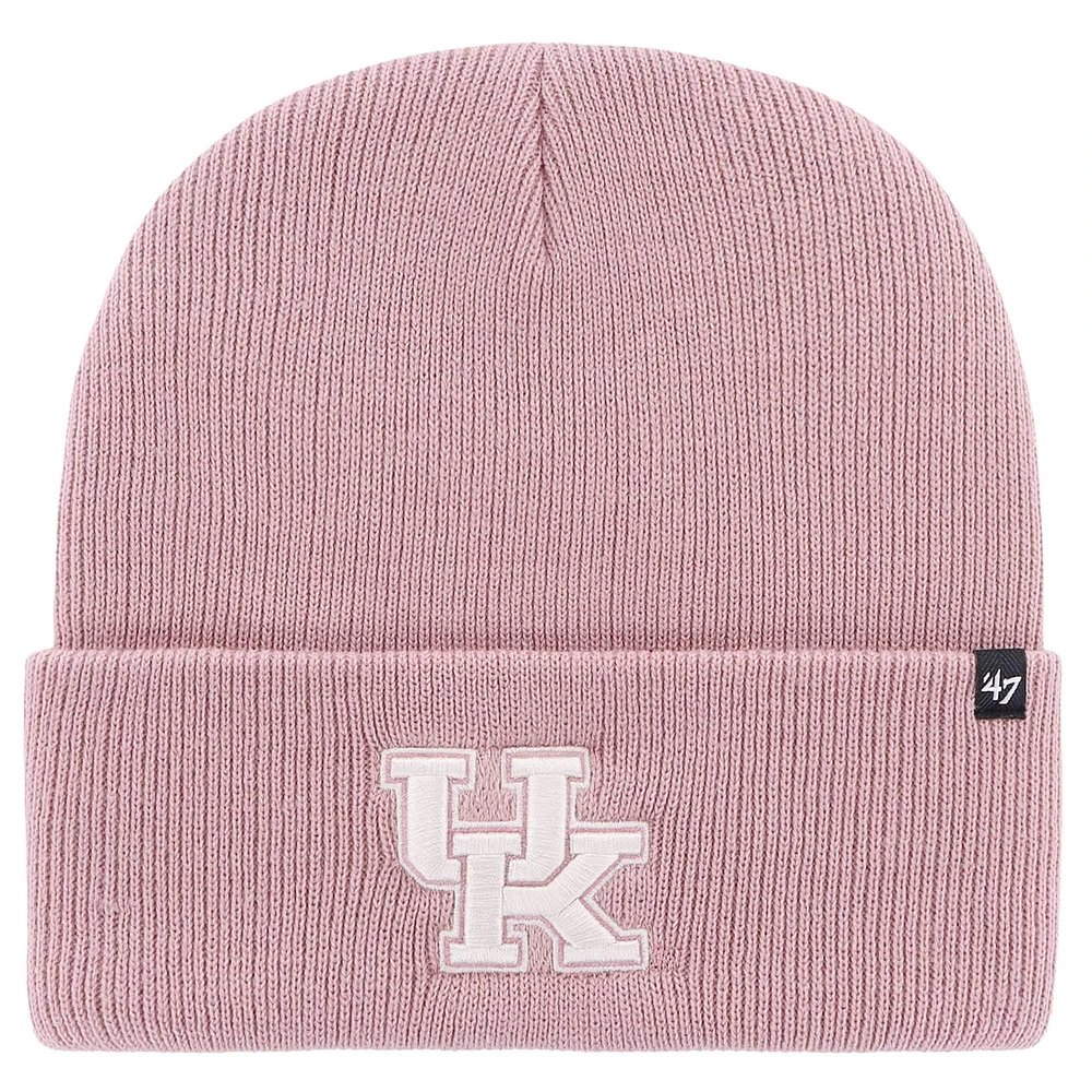 Bonnet en tricot à revers Haymaker rose Kentucky Wildcats '47 pour femme