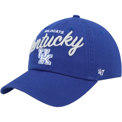 Women's '47 Royal Kentucky Wildcats Phoebe Clean Up Adjustable Hat