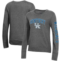 Chandail en molleton Champion anthracite chiné Kentucky Wildcats University 2.0 pour femme