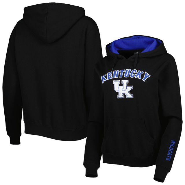 Sweat à capuche Colosseum Kentucky Wildcats Arch & Logo pour femme, noir