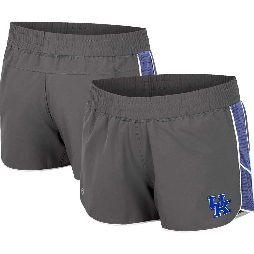 Short de course Pull The Switch Kentucky Wildcats Colosseum gris pour femme