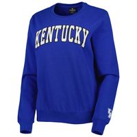 Women's Colosseum Royal Kentucky Wildcats Campanile Pullover Sweatshirt