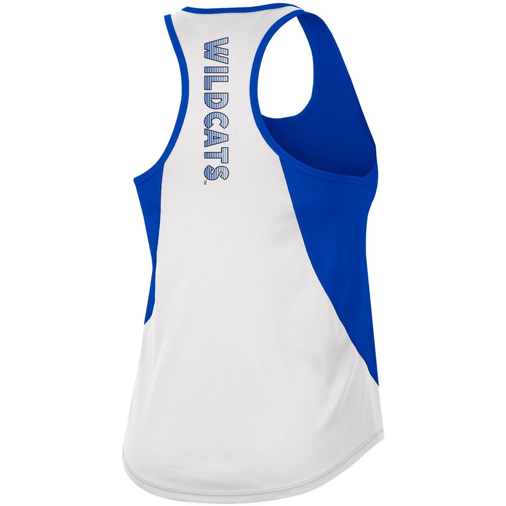 Women's Colosseum Royal Kentucky Wildcats Sachs 2-Hit Scoop Neck Racerback Tank Top