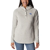 Women's Columbia Cream Kentucky Wildcats Darling Days Raglan Pullover Hoodie