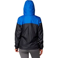 Women's Columbia Royal/Black Kentucky Wildcats Flash Forward Full-Zip Hoodie Windbreaker Jacket