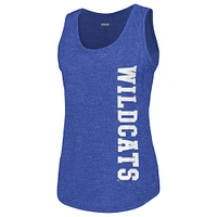 Débardeur Columbia Royal Kentucky Wildcats Cades Cape Omni-Wick Tri-Blend pour femme