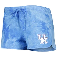 Women's Concepts Sport Royal Kentucky Wildcats Billboard Tie-Dye Tank and Shorts Sleep Set