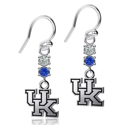 Kentucky Wildcats Dayna Designs Women's Dangle Crystal Earrings