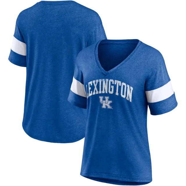 Fanatics Women's Heathered Royal St. Louis Blues Distressed Team