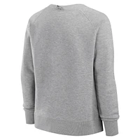 Sweat-shirt en polaire pour femme Fanatics Heather Gray Kentucky Wildcats Training Camp Hit Hard