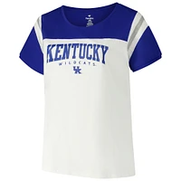 T-shirt Winning Gear blanc pour femmes Fanatics Kentucky Wildcats grande taille