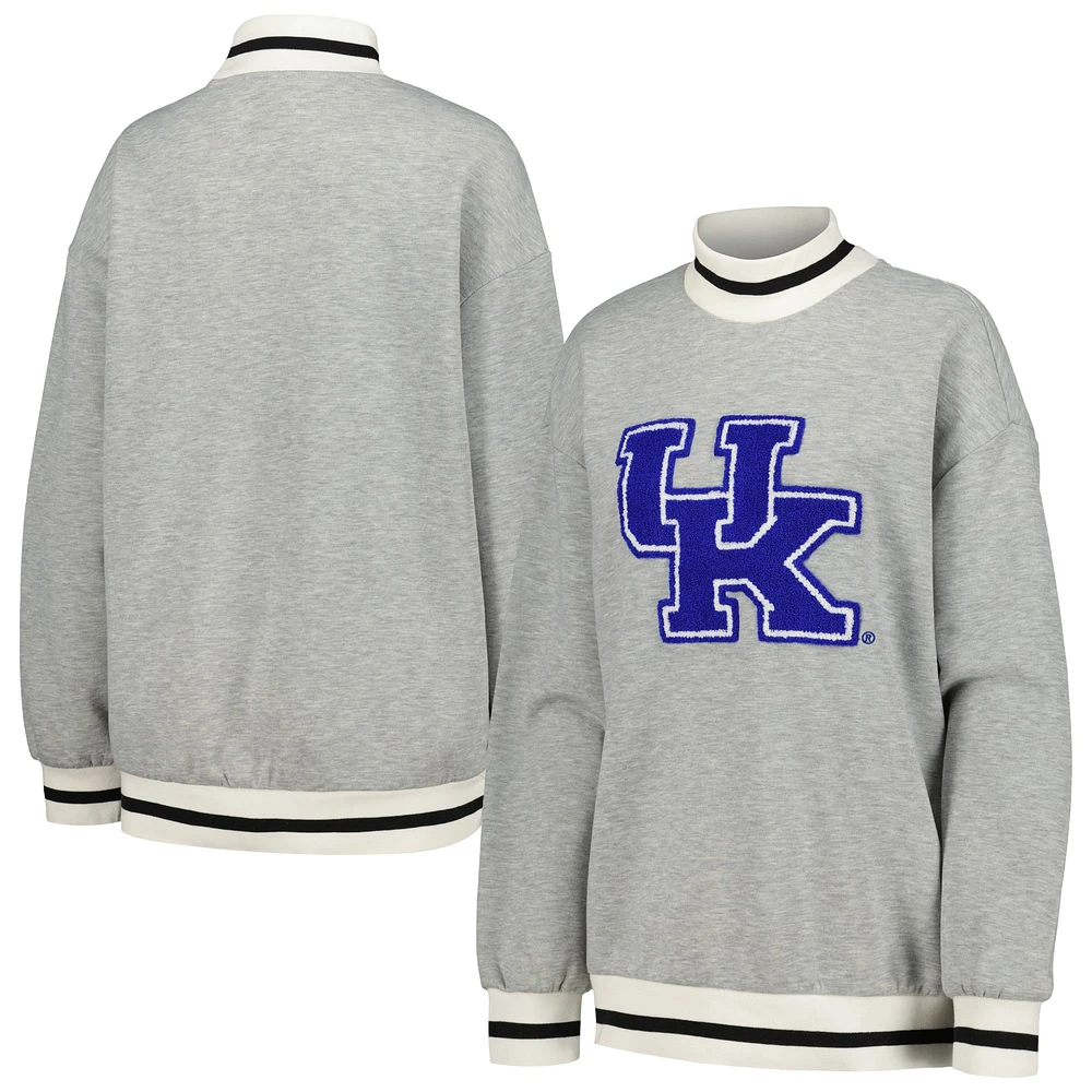 Gameday Couture Ash Kentucky Wildcats It To Win Sweat-shirt sportif à col montant pour femme