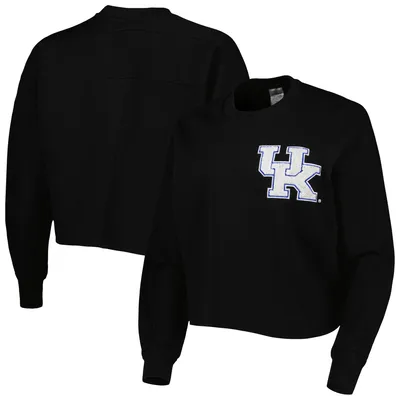 Kentucky Wildcats Gameday Couture Women's Back To Reality Colorblock Pullover Sweatshirt - Black