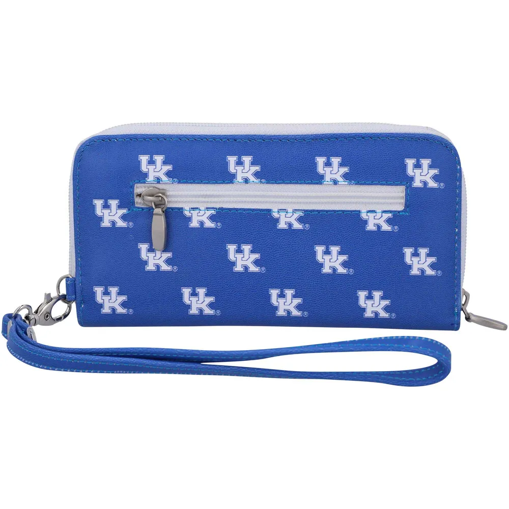 Portefeuille à poignet zippé Kentucky Wildcats pour femme