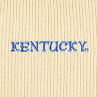 Women's League Collegiate Wear Cream Kentucky Wildcats Timber Cropped Pullover Sweatshirt