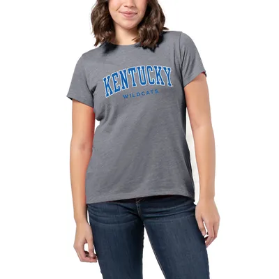 Lids Florida Gators League Collegiate Wear Women's Intramural Boyfriend  V-Neck T-Shirt - Heather Gray