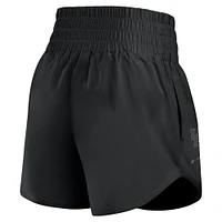 Women's Nike Black Kentucky Wildcats Performance One High-Rise Shorts