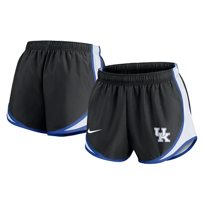 Women's Nike Black Kentucky Wildcats Spring Break Tempo Performance Shorts