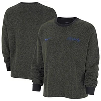 Sweat-shirt Nike Kentucky Wildcats Yoga Script pour femme, noir