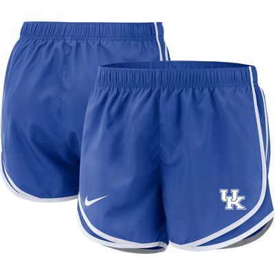 Women's Nike Royal Kentucky Wildcats Team Tempo Performance Shorts