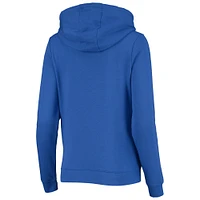 Women's Nike Royal Kentucky Wildcats Varsity Fleece Tri-Blend Raglan Pullover Hoodie