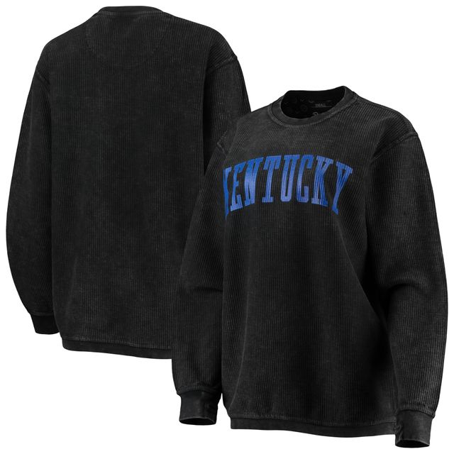 Sweat-shirt Pressbox Kentucky Wildcats pour femme, cordon confortable, lavage vintage, Basic Arch, noir