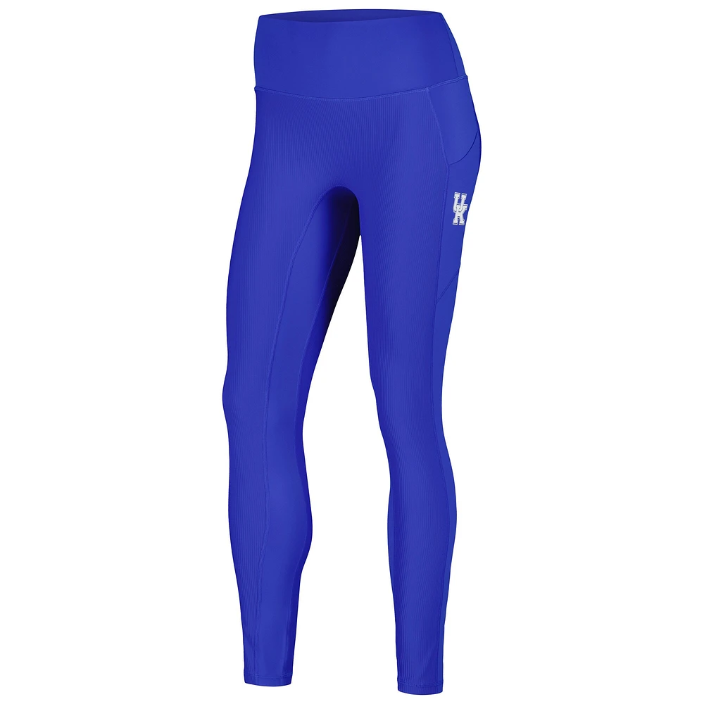 Legging iLeggings 7/8 à poches mixtes des Royal Kentucky Wildcats pour femmes