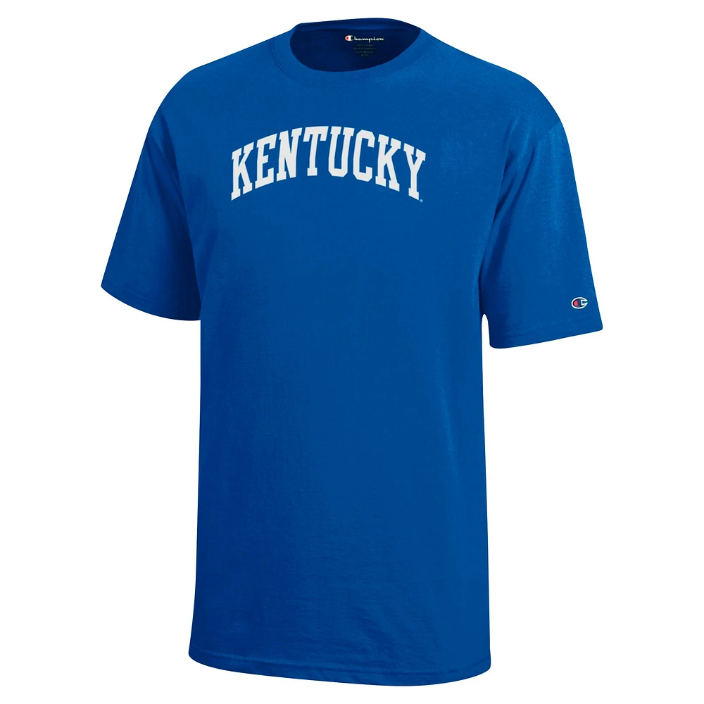 Youth Champion Royal Kentucky Wildcats Team Arch T-Shirt