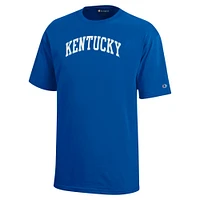 Youth Champion Royal Kentucky Wildcats Team Arch T-Shirt