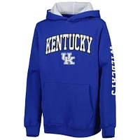 Sweat à capuche Colosseum Royal Kentucky Wildcats 2-Hit pour jeune