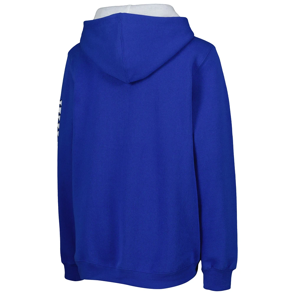 Sweat à capuche Colosseum Royal Kentucky Wildcats 2-Hit pour jeune
