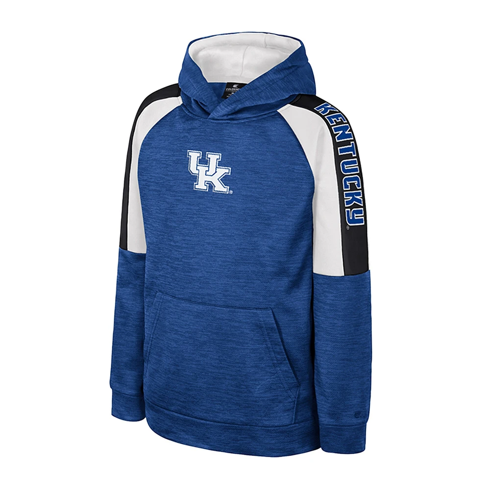 Youth Colosseum Royal Kentucky Wildcats Pullover Hoodie