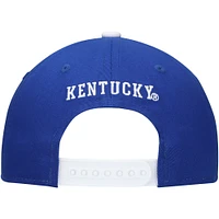 Youth Fanatics Royal Kentucky Wildcats Logo Adjustable Hat