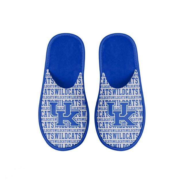 Chaussons à glissière Scuff Wordmark FOCO pour jeune des Wildcats du Kentucky