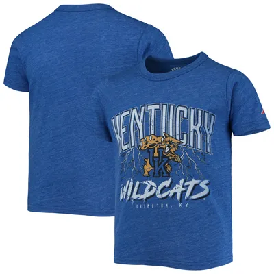 Kentucky Wildcats League Collegiate Wear Youth Victory Falls Tri-Blend T-Shirt - Heathered Royal