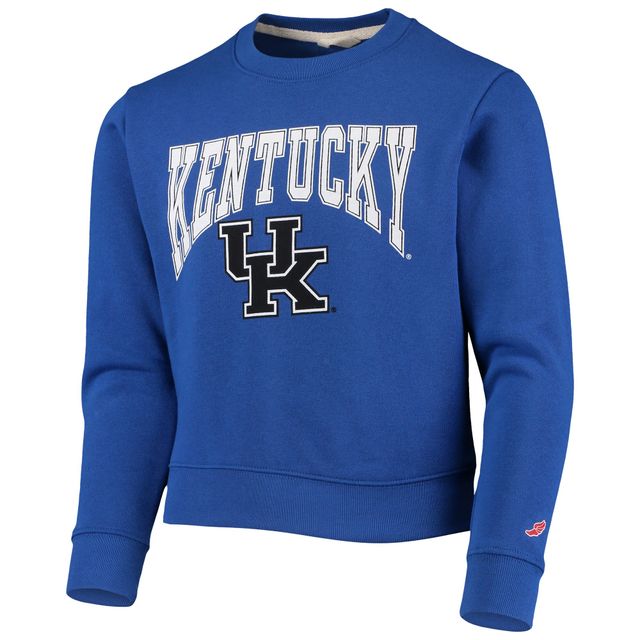Sweat à capuche essentiel de la ligue jeunesse Collegiate Wear Royal Kentucky Wildcats