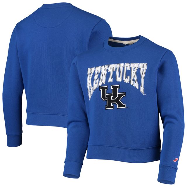 Sweat à capuche essentiel de la ligue jeunesse Collegiate Wear Royal Kentucky Wildcats