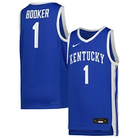 Maillot de basket-ball Nike #1 Royal Kentucky Wildcats Icon Replica pour jeune
