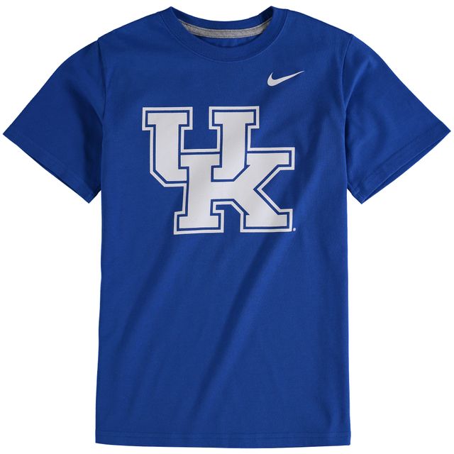 T-shirt à logo en coton Nike Royal Kentucky Wildcats pour jeune