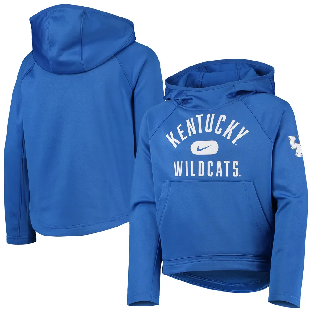 Interactie album Geest Lids Kentucky Wildcats Nike Youth Spotlight Raglan Pullover Hoodie - Royal  | Brazos Mall